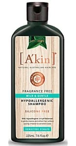 A'KIN Natural Fragrance Free Mild & Gentle Hypoallergenic Shampoo
