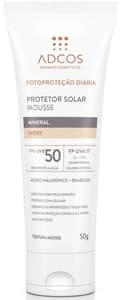 ADCOS Protetor Solar Mousse Mineral Fps 50 (Ivory)