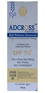 Adcross Aqua Gel Adcross Aqua Gel Anti-Pollution Sunscreen spf 50 pa+++