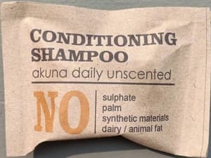 Akuna Akuna Daily Unscented Shampoo Bar