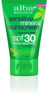 Alba Botanica Sunscreens Sensitive Mineral Lotion