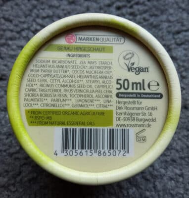 Deocreme Bio-Sheabutter