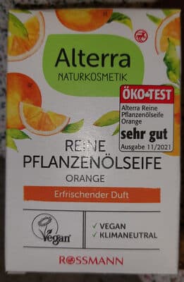 Reine Pflanzenölseife Orange