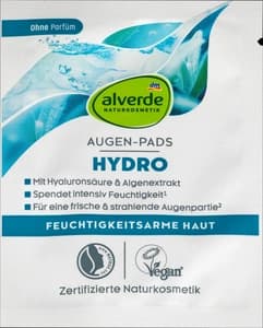 alverde Hydro Augenpads