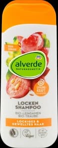alverde Locken Shampoo Bio-Leinsamen Bio-Traube