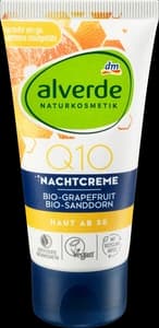 alverde Q10 Nachtcreme