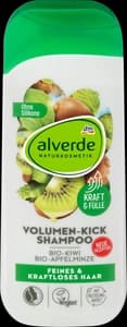 alverde Volumen-Kick Shampoo Bio-Kiwi Bio-Apfelminze