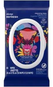 ALWAYS Refresh Cleansing Wipes