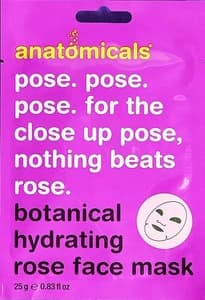 Anatomicals Botanical Hydrating Rose Face Mask