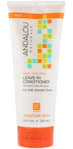 Andalou Naturals Moisture Rich Argan Oil & Shea Leave-In Conditioner