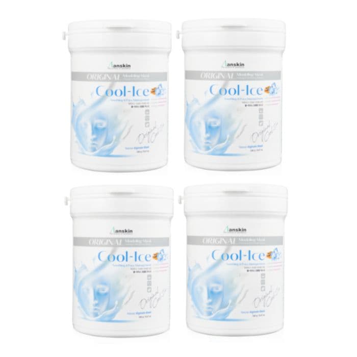 Anskin Anskin Modeling Mask - (240g) - Cool-Ice (4ea) Set (New)