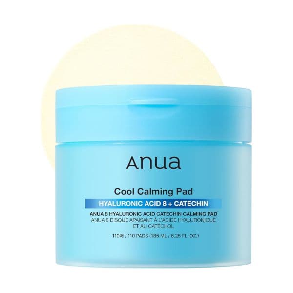 ANUA 8 Hyaluronic Acid Catechin Calming Pad - 110pcs