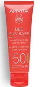 Apivita Bee Sun Safe Hydra Fresh Tinted Face Gel-Cream SPF 50