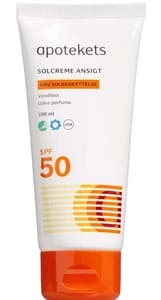 Apotekets Solcreme Ansigt Spf 50