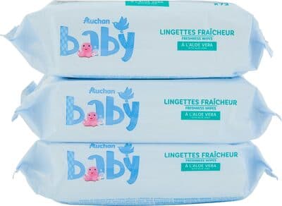 Lingettes fraîcheur