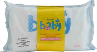 Lingettes sensitives
