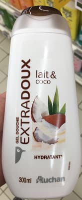 Gel douche extra-doux lait coco hydratant