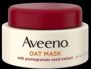 Aveeno Oat Face Mask With Pomegranate Seed Extract
