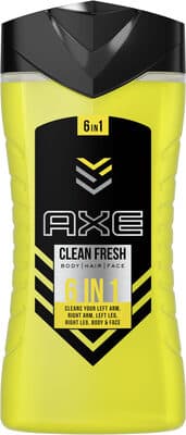 Axe Gel Douche 6en1 YOU Clean Fresh 250ml
