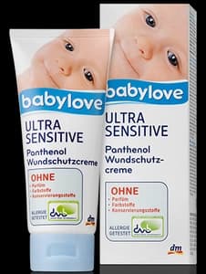 Babylove Ultra Sensitive Panthenol Wundshutzcreme
