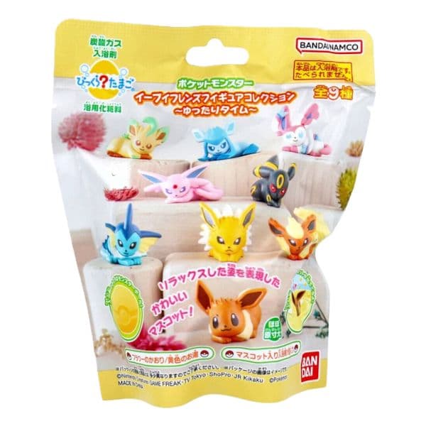 Bandai Eevee Friends Surprised? Bath Ball - 1 pc