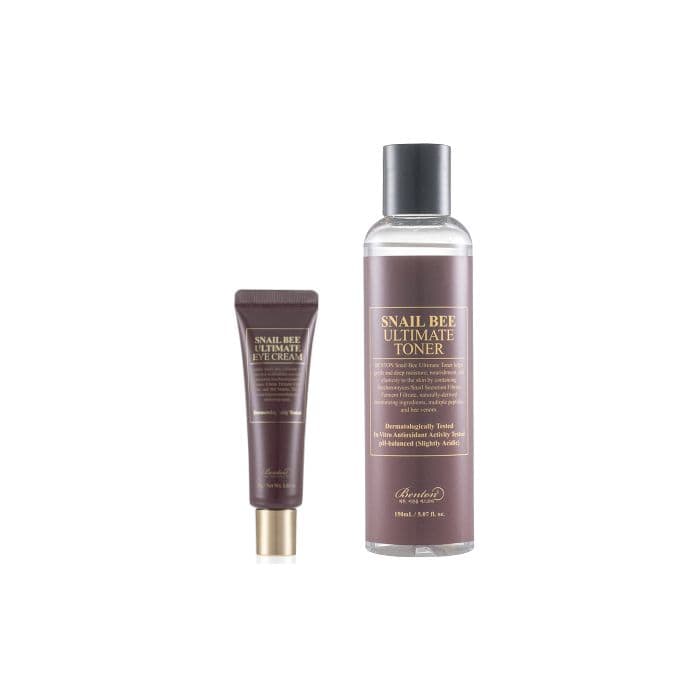 Benton Snail Bee Ultimate Eye Cream - 30g (1ea) + Toner - 150ml (1ea) Set