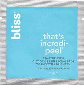 Bliss That's Incredi-Peel Glycolic Resurfacing Pads