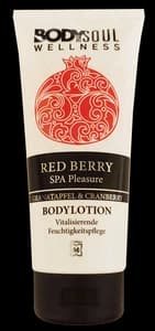 Body & Soul Wellness Red Berry Body Lotion