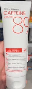 Boom Butter Caffeine & Biotin %8 Anti-dandruff Shampoo