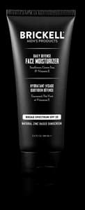 Brickell Men's Products Daily Defense Face Moisturizer With SPF 20 For Men