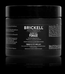 Brickell Men's Products Shaping Paste Pomade For Men