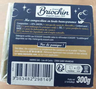 Briochin Savon de Marseille à l'huile d'olive