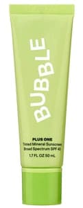 Bubble Bubble Plus One Tinted Daily Mineral Sunscreen Broad Spectrum SPF 40