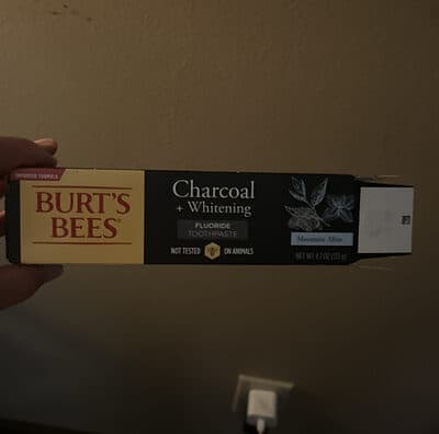 Charcoal + Whitening Fluoride Toothpaste