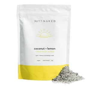 Butt Naked Coconut and Lemon Sugar Body Scrub