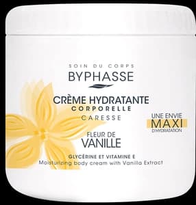 Byphasse Caresse Moisturizing Body Cream Vanilla