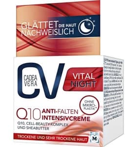 CadeaVera CV Vital Night Q10 Anti-Falten Intensivcreme