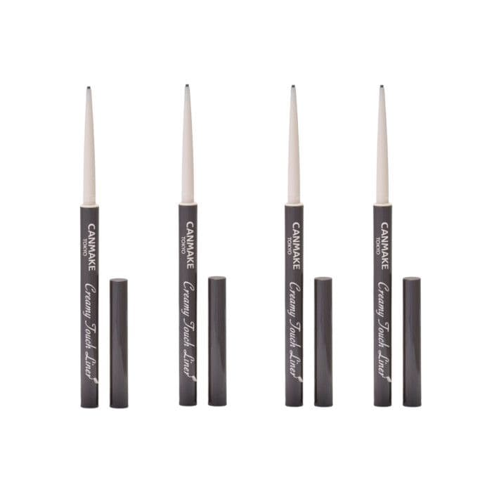 CANMAKE Creamy Touch Liner - 0.08g - 03 Dark Brown (4ea) Set