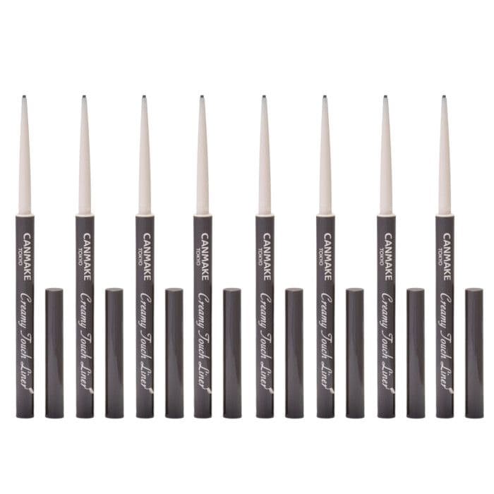 CANMAKE Creamy Touch Liner - 0.08g - 03 Dark Brown (8ea) Set