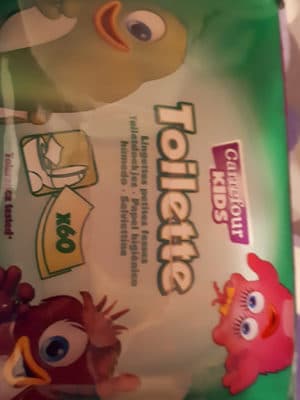 lingettes toilette