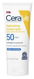 CeraVe CeraVe Hydrating Sunscreen Face Lotion Broad Spectrum Spf 50