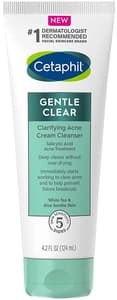 Cetaphil Gentle Clear Clarifying Acne Cream Cleanser
