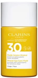 Clarins Uva / Uvb Facial Mineral Fluid 30 Enriched With Antioxidants