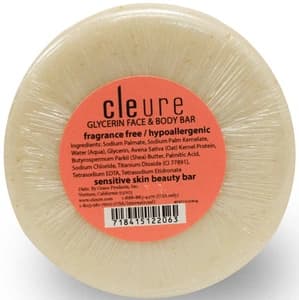 Cleure Glycerin Face & Body Bar