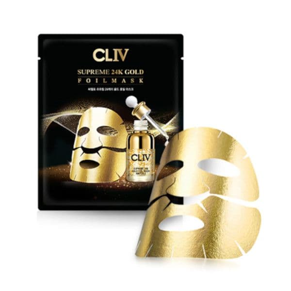 CLIV Supreme 24K Gold Foil Mask - 1pc
