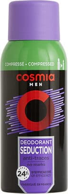 Déodorant compressé