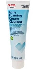 CVS Health Acne Foaming Cream Cleanser
