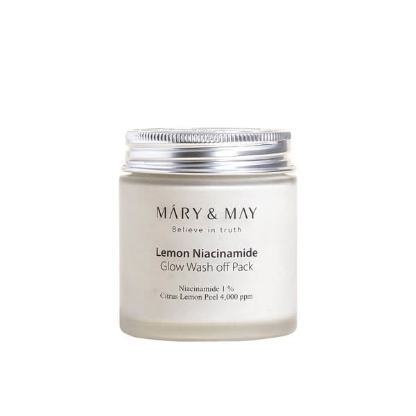 Mary&May Lemon Niacinamide Glow Wash Off Pack - 125g