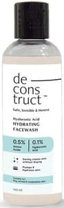 Deconstruct Hyaluronic Acid Hydrating Face Wash - 0.5% Amino Acids + 0.1% Hyaluronic Acid