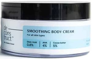 Deconstruct Smoothing Body Cream - 0.8% Dioic Acid + 4% AHA + 5% Cocoa Butter